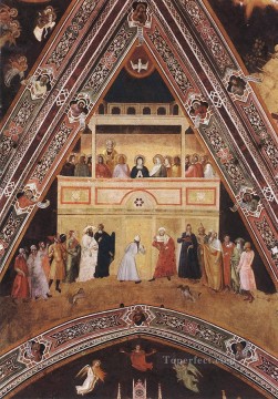 Andrea da Firenze Painting - Descent Of The Holy Spirit Quattrocento painter Andrea da Firenze